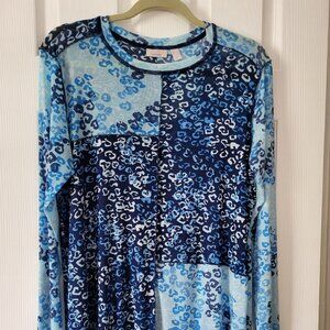 LOGO Layers Mesh Long Sleeve Shirt